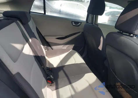 2019 Hyundai Ioniq Hybrid Blue from USA, damaged, VIN KMHC65LC3KU119098